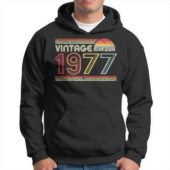 1977 Vintage T Shirt Birthday Gift Tee Retro Style Shirt Hoodie | Mazezy