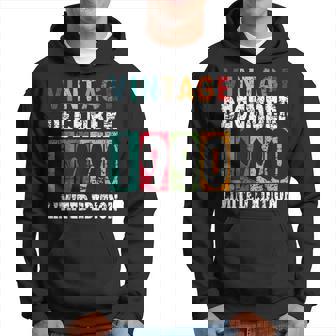 1990 Born In December Retro-Geschenkidee Hoodie - Seseable