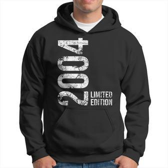 19Th Birthday 19 Years Male Female Retro Vintage 2004 Gift Hoodie | Mazezy