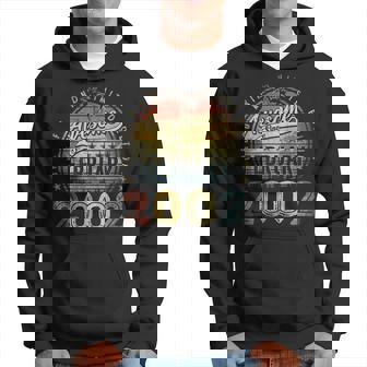 21St Birthday Gift Awesome Since February 2002 21 Year Old Hoodie | Mazezy