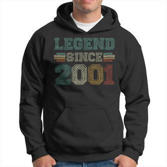 22 Years Old Legend Since 2001 22Nd Birthday Hoodie | Mazezy