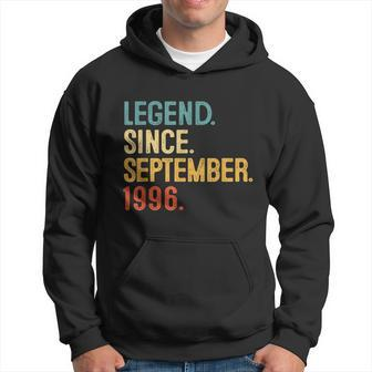 25Th Birthday Gift 25 Year Old Legend Since September 1996 Hoodie - Monsterry CA