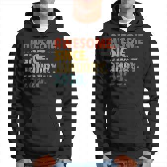 3 Year Old Gift Legend Since January 2020 3Rd Birthday Hoodie - Thegiftio UK