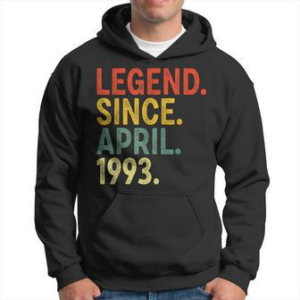 30 Year Old Legend Since April 1993 30Th Birthday Hoodie | Mazezy