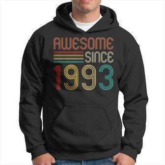 30 Years Old Vintage Awesome Since 1993 Gifts 30Th Birthday Hoodie - Seseable