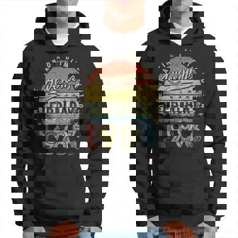40Th Birthday Gift Awesome Since February 1983 40 Year Old Hoodie | Mazezy