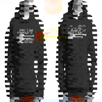 40Th Birthday Gifts Ideas Guitar Lover 1983 Limited Edition Men Hoodie Graphic Print Hooded Sweatshirt - Seseable