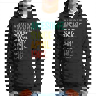 41 Years Old Awesome Since April 1982 41Th Birthday Hoodie | Mazezy