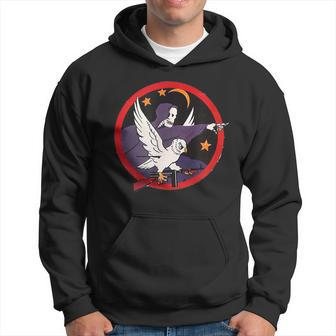 416Th Night Fighter Squadron Army Wwii Ww2 Patch Veteran Usa Men Hoodie Graphic Print Hooded Sweatshirt - Seseable