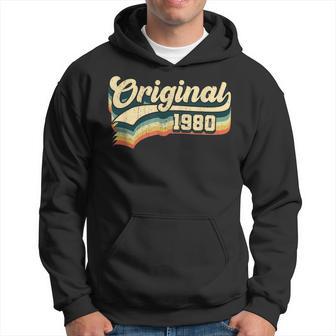 42 Geburtstag Geschenk Original Männer Frauen Jahrgang 1980 Hoodie - Seseable