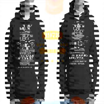 45 Years Old Gifts Vintage 45Th Birthday Since May 1978 Hoodie - Thegiftio UK