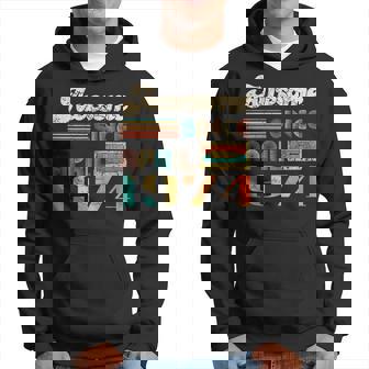 45Th Birthday Gift 1974 Years Old Awesome Since April 1974 Hoodie | Mazezy