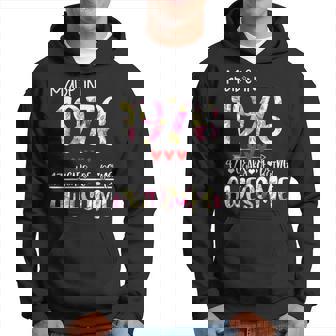 47Th Birthday Gifts For Women Floral Made In 1976 Birthday Hoodie - Seseable