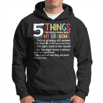 5 Things You Should Know About My Grandma V2 Hoodie - Seseable