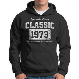 50 Year Old Vintage 1973 Classic Car 50Th Birthday Gifts V2 Hoodie - Seseable