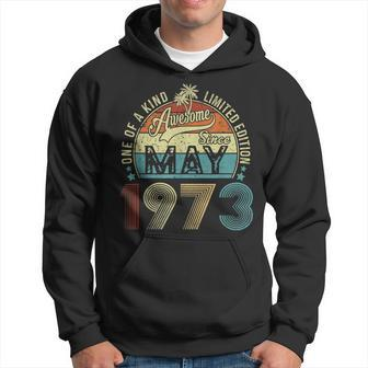 50 Years Old Vintage May 1973 Gifts 50Th Birthday Men Women Hoodie | Mazezy