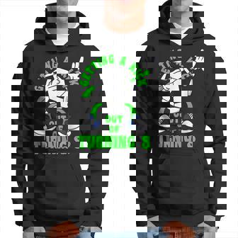 8 Year Old Happy 8Th Birthday Soccer 8Th Birthday Hoodie | Mazezy
