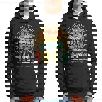 80 Years Old Gifts Vintage February 1943 80Th Birthday Gift Hoodie - Seseable