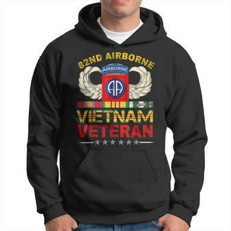 82Nd Airborne Division Vietnam Veteran Fathers Day Christmas Men Hoodie Graphic Print Hooded Sweatshirt - Seseable
