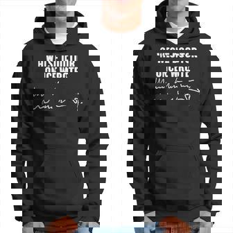 A Wise Doctor Once Wrote Medical Doctor Handwriting Hoodie | Mazezy