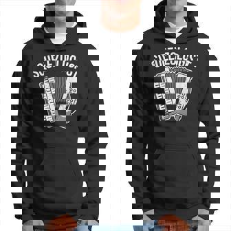 Accordionist Squeeze-Ologist Accordion Player Accordion Hoodie | Mazezy