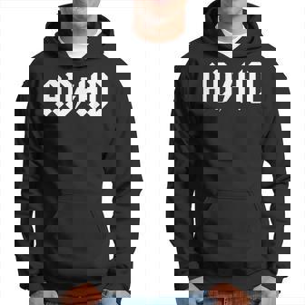 Adhd Squirrel Funny Adhd Hoodie | Mazezy