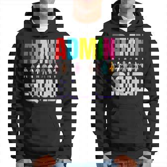 Admin Squad Crew Administrator Admin Office Squad Hoodie | Mazezy