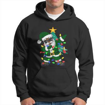 African American Santa Claus Ugly Christmas Pajamas 2021 Gift Hoodie - Monsterry AU
