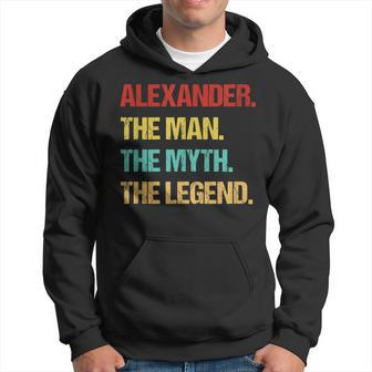 Alexander The Man The Myth The Legend Men Hoodie - Thegiftio UK