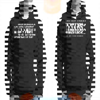 Allesandro Lustiges Vorname Namen Spruch Allesandro Hoodie - Seseable