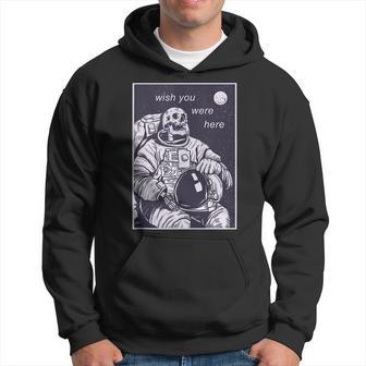 Alternative Grunge E-Girl Skull Astronaut Space Emo Edgy Alt Hoodie | Mazezy