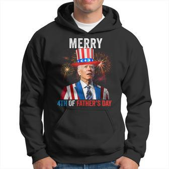 America Joe Biden Happy 4Th Of Fathers Day For 4Th Of July Hoodie - Thegiftio UK