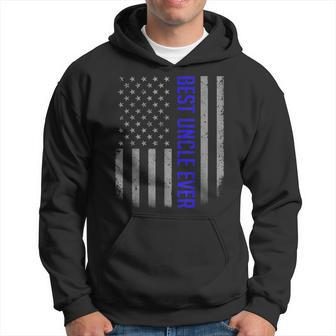 American Flag Dad Gift For Fathers Day Best Uncle Ever Gift For Mens Hoodie | Mazezy