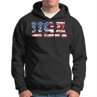 American Flag Usa United States Of America Us 4Th Of July Hoodie | Mazezy UK