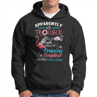 Apparently Were Trouble When We Are Cruising Together V2 Hoodie - Thegiftio UK