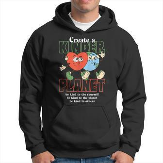 April 22Nd Kind Planet Save Earth Day Groovy Environment Hoodie - Thegiftio UK