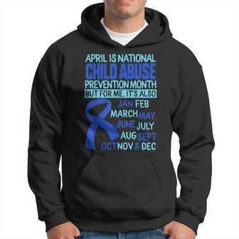 April Is National Child Abuse Prevention Month Awareness Hoodie | Mazezy