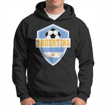 Argentina Soccer Jersey 2022 World Argentine Football Fan Men Hoodie - Thegiftio UK