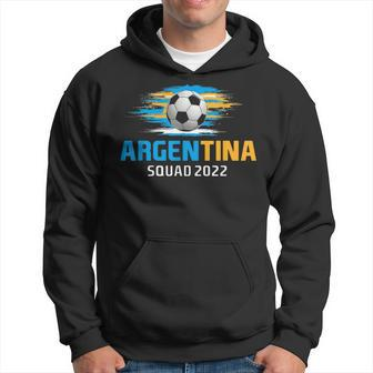 Argentina Squad 2022 Jersey Proud Argentina Flag Sun Of May Men Hoodie Graphic Print Hooded Sweatshirt - Seseable