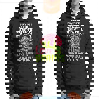 Assistant Principals Love Brains Zombie Teacher Halloween Men Hoodie - Thegiftio
