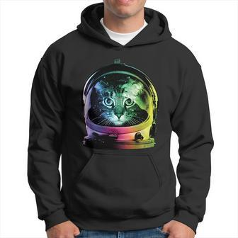 Astronaut Cat Space Helmet Hoodie - Monsterry CA