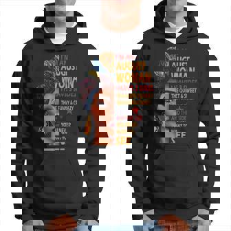 Im An August Woman I Have 3 Sides August Girl Birthday Men Hoodie - Thegiftio