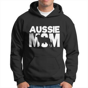 Aussie Shepherd Mom Gifts Mama Australian Shepherd Mother Hoodie - Monsterry UK