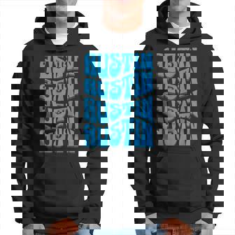 Austin Texas Retro 60S 70S Style Design Hoodie - Seseable