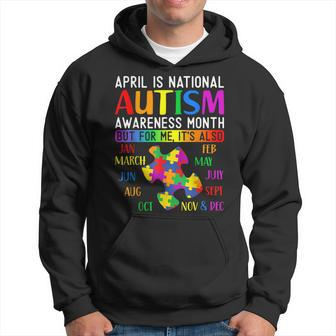 Autism Awareness - April Is National Autism Awareness Month Hoodie | Mazezy