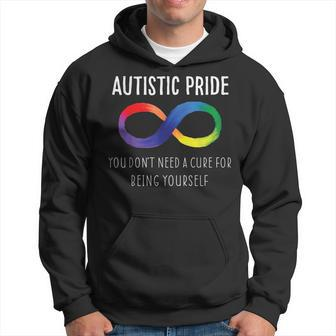Autistic Pride Autism Awareness Acceptance Love Heart Puzzle Hoodie | Mazezy