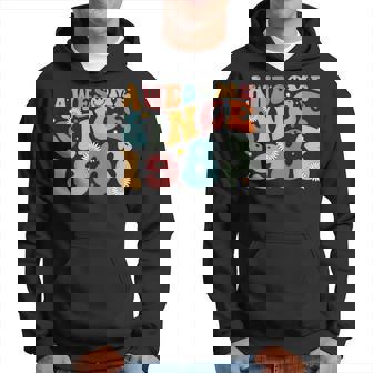 Awesome Since 1983 40Th Birthday Retro Gifts Born In 1983 Hoodie | Mazezy