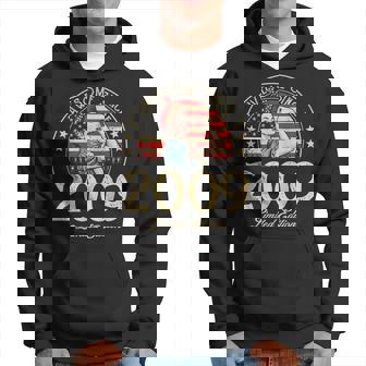 Awesome Since 2009 Vintage 2009 13Rd Birthday 13 Years Old Hoodie - Seseable