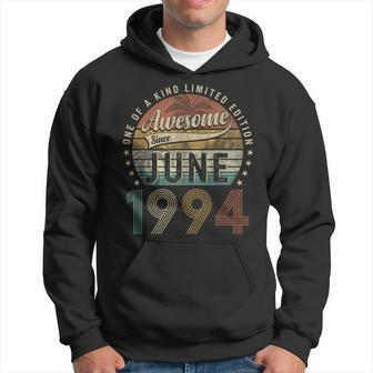Awesome Since June 1994 29Th Birthday Gifts For 29 Year Old Hoodie | Mazezy