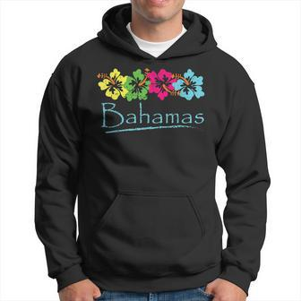 Bahamas Exotic Tropical Beach And Vacation Vintage Print Hoodie | Mazezy CA